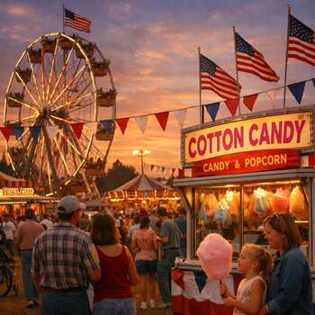 At the County Fair!